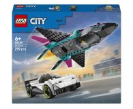 Klocki LEGO® LEGO CITY 60489 Odrzutowiec kontra samochód